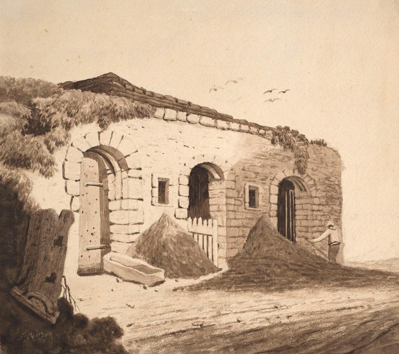 Farm Building by Unknown artist