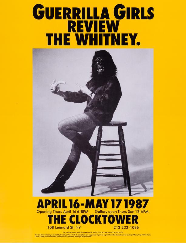 Guerrilla Girls Review The Whitney by Guerrilla Girls