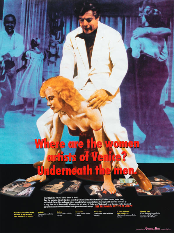 Where Are the Women Artists of Venice by Guerrilla Girls