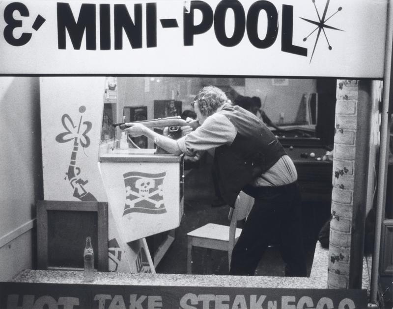 Mini pool, K Road Arcade, Auckland by Max Oettli