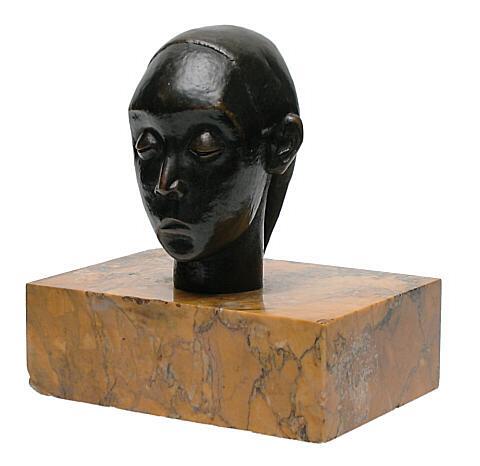 Head of a Girl by Henry Moore