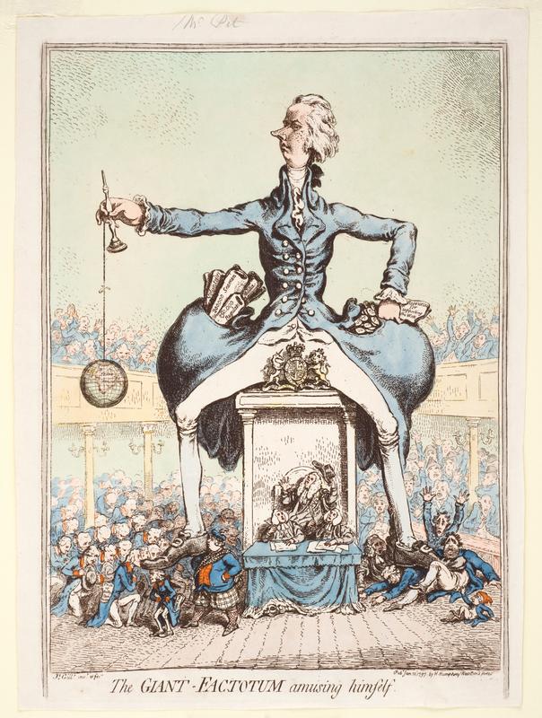 The Giant Factotum, amusing himself