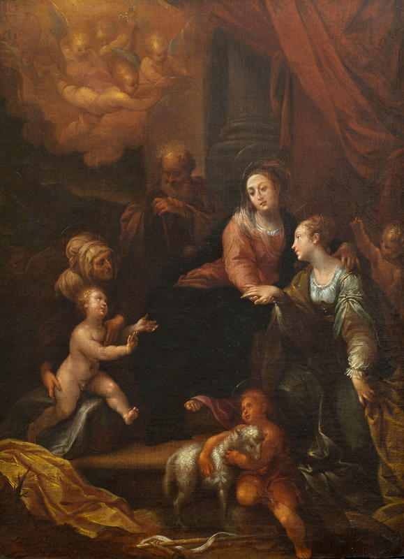 The Mystic Marriage of Saint Catherine by Vincenzo Spisanelli