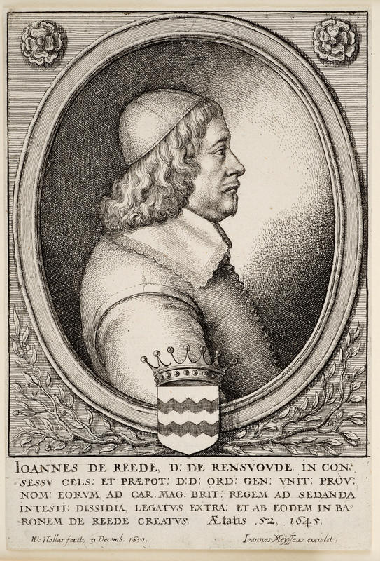 John de Reede by Wenceslaus Hollar