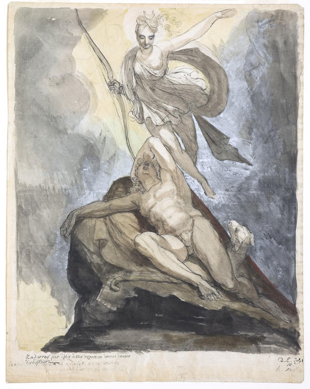 Selene and Endymion by Henry Fuseli