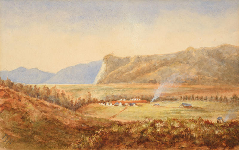 A Military Encampment