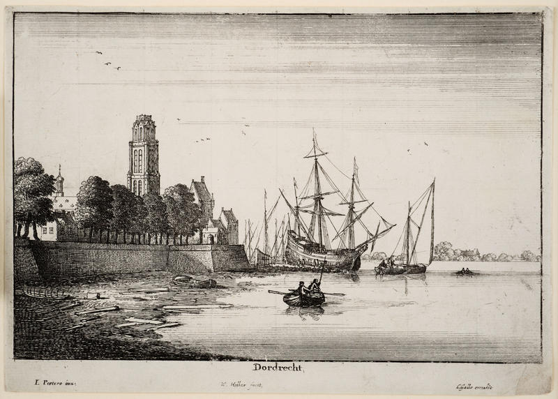 Dordrecht by Wenceslaus Hollar, Jan Peeters