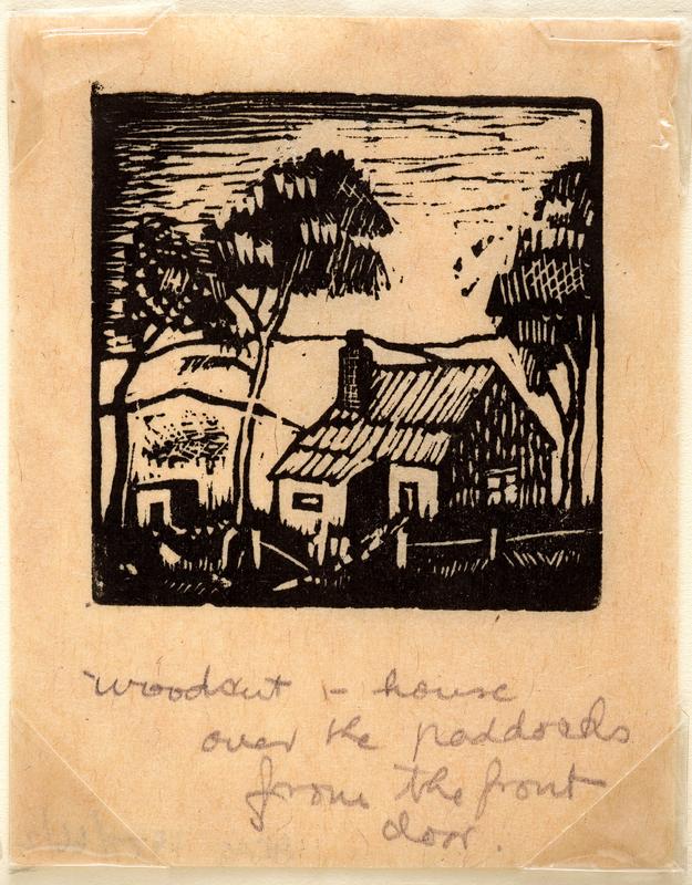 House over the Paddocks from the Front Door by Unknown artist