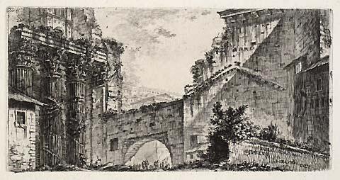Foro di Augusto (Forum of Augustus). by Giovanni Battista Piranesi