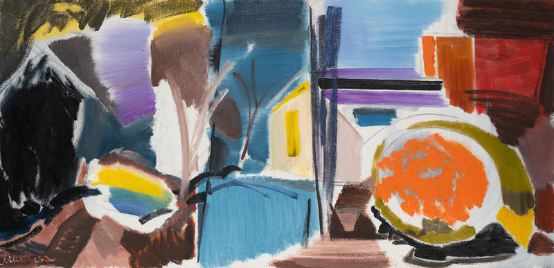 Orange Bush by Ivon Hitchens