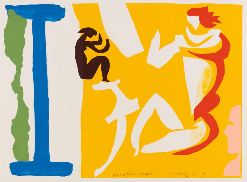 Vacation people by Pat Hanly