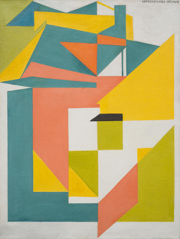 Houses in Dieppe by Louise Henderson