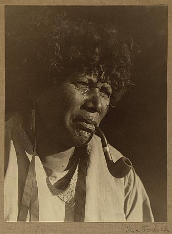 Maori woman, Mangere