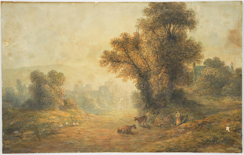 Landscape with Distant Ruin (Kenilworth)