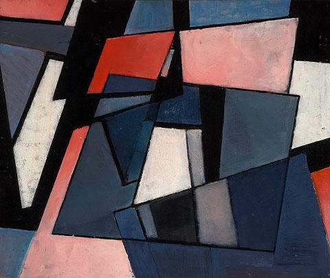 Abstract composition derived from X-Ray plates