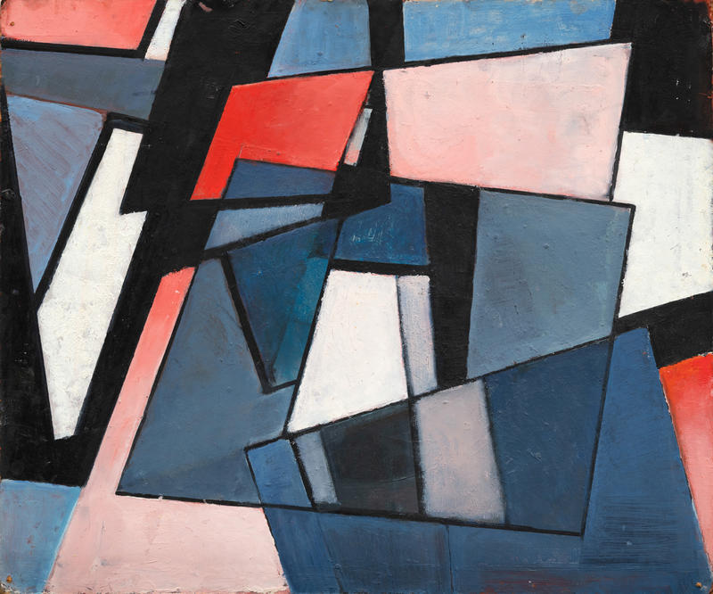 Abstract composition derived from X-Ray plates