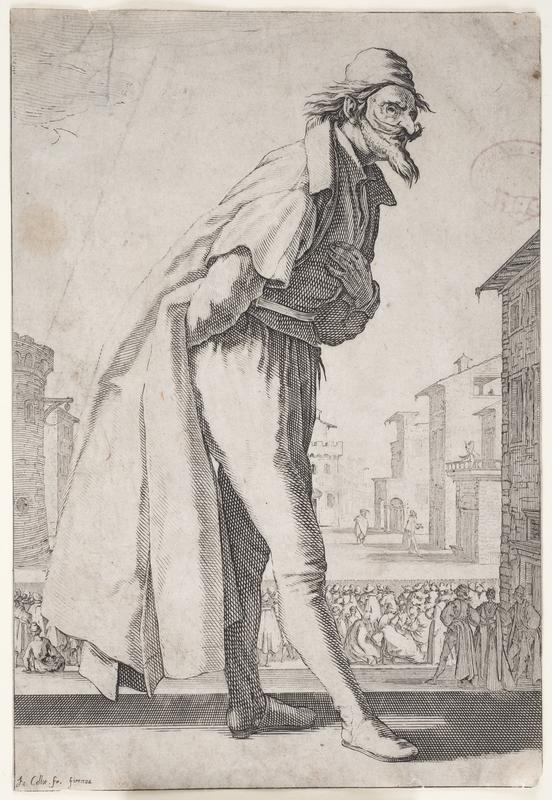 Pantaloon by Jacques Callot