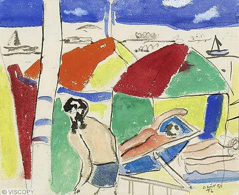 Deauville by Fernand Léger