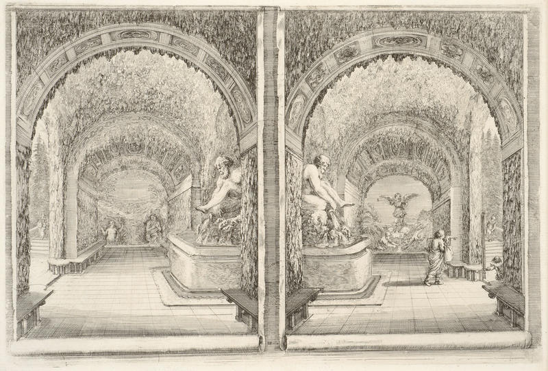 The Grotto of Mugnone by Stefano Della Bella