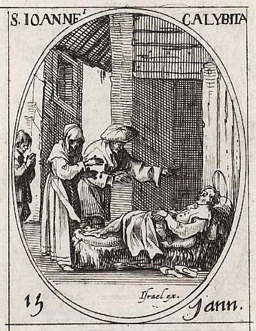 Saint Jean Calybite by Jacques Callot