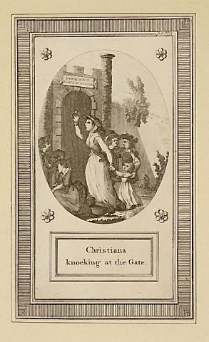 Christiana Knocking at the Gate by Unknown artist