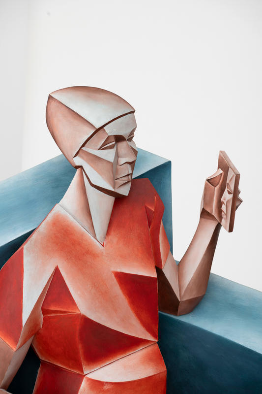 Lobby Woman by Terry Stringer