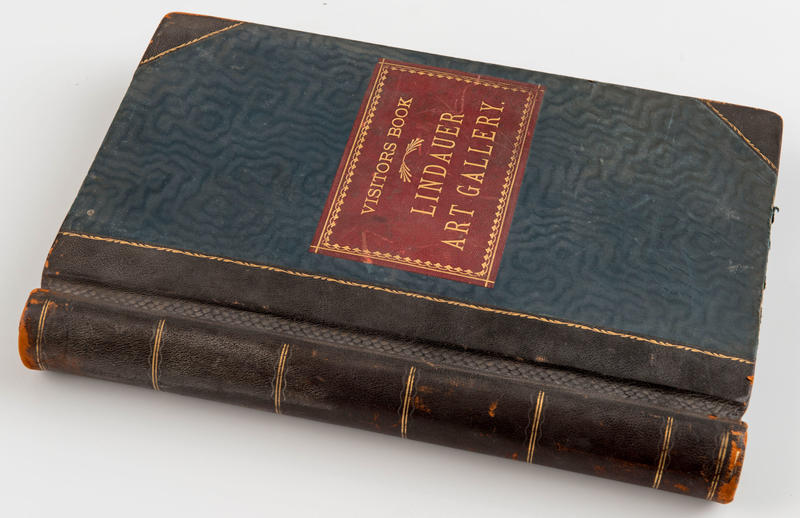 Visitors Book Lindauer Art Gallery [1909-1912]