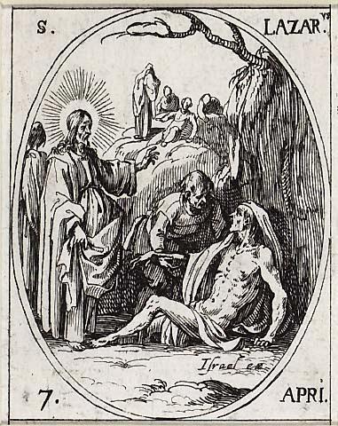 Saint Lazare by Jacques Callot