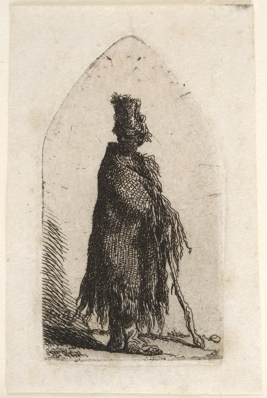 Man In a Long Coat by Jean-Pierre Norblin