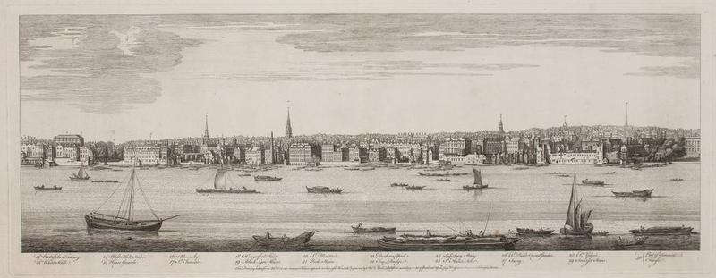 View of Whitehall from opposite Somerset House