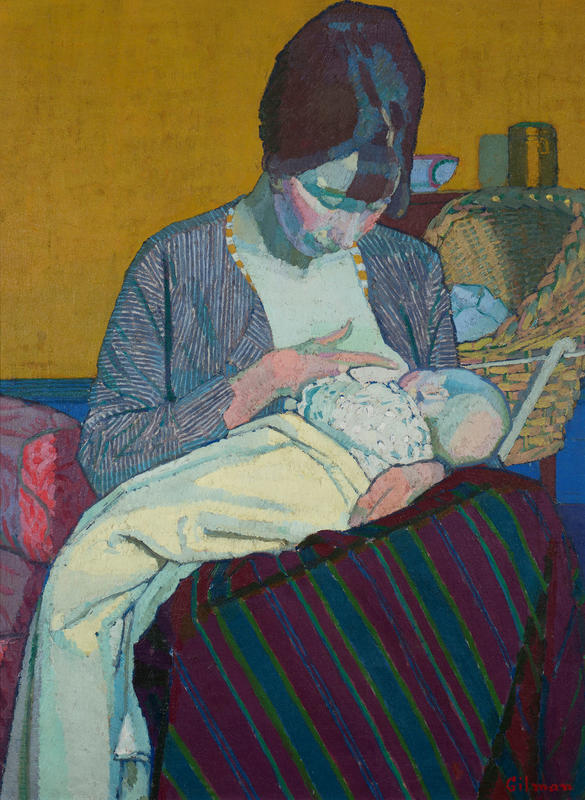 Mother and Child by Harold Gilman