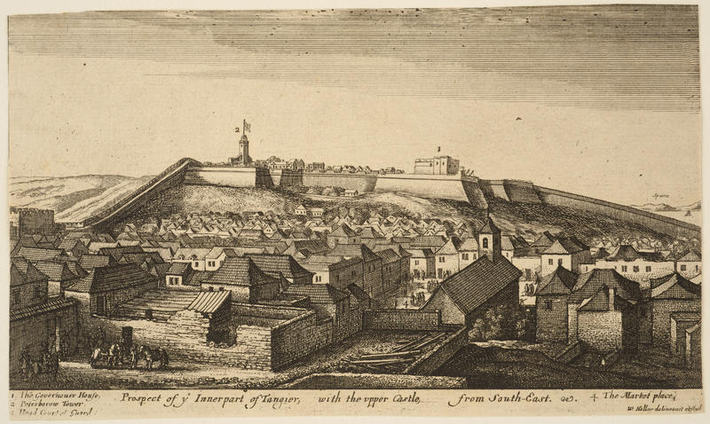 Prospect of the Inner Part of Tangier by Wenceslaus Hollar