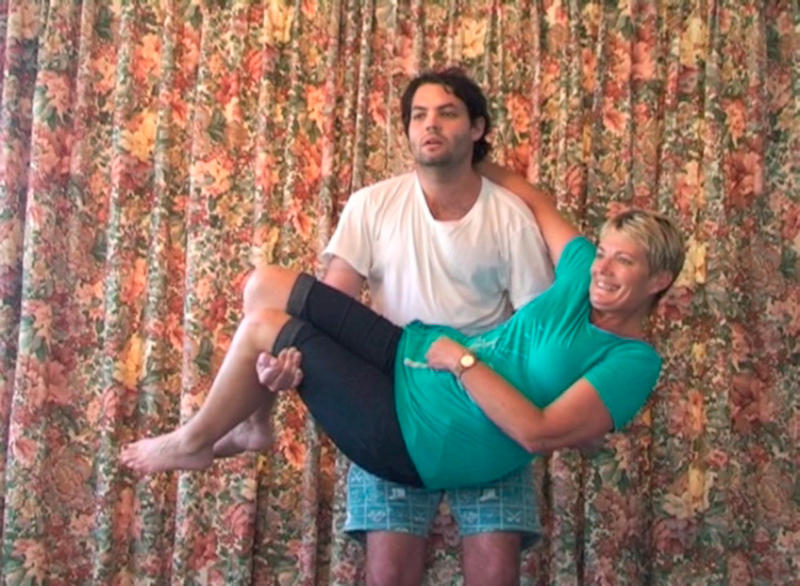 Lifting my mother for as long as I can (2013)