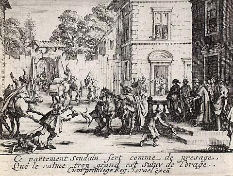 Les adieux by Jacques Callot