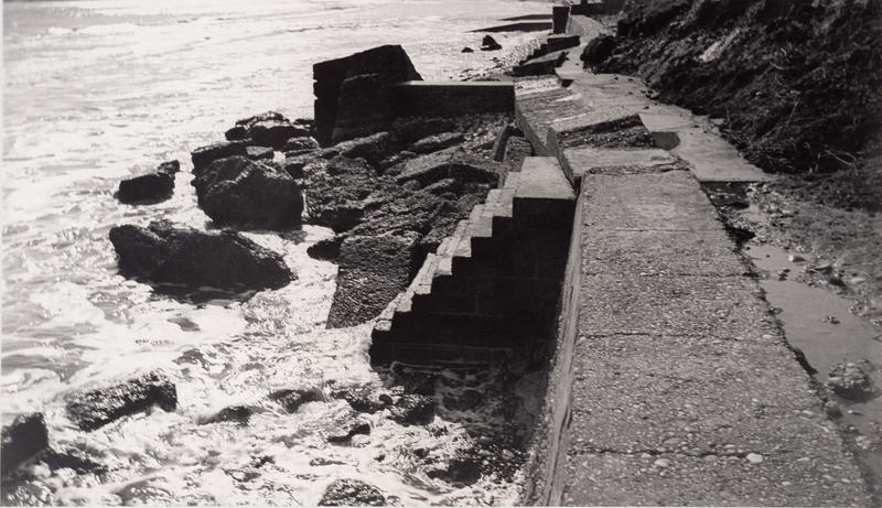 Seashore and Steps, Swanage, Dorset by Paul Nash