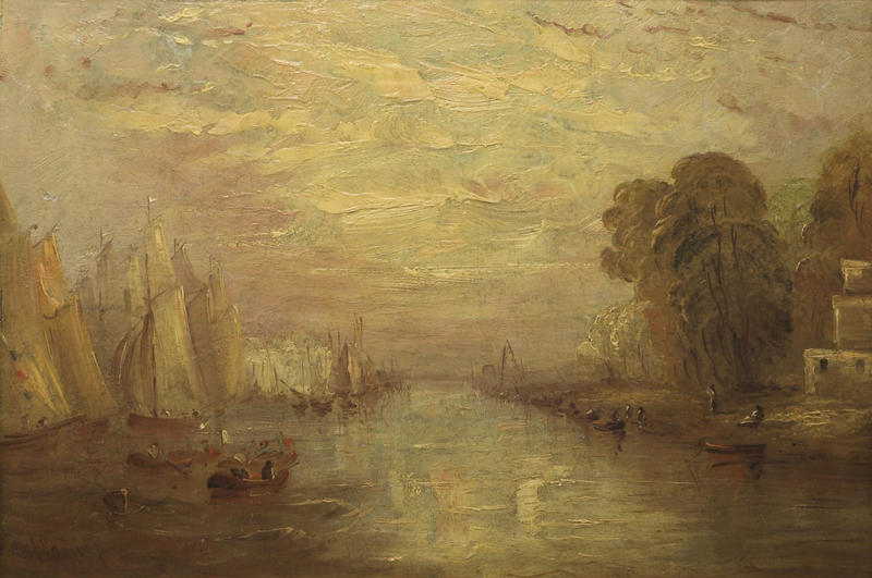 Yachting at Cowes by Joseph Mallord William Turner